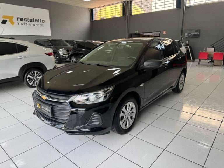 CHEVROLET - ONIX - 2020/2020 - Preta - R$ 69.900,00