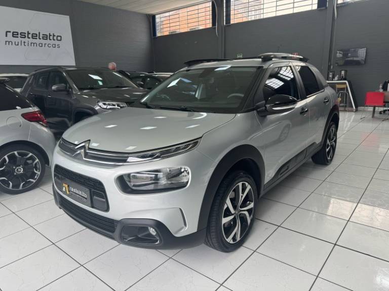 CITROËN - C4 CACTUS - 2019/2020 - Cinza - R$ 75.900,00