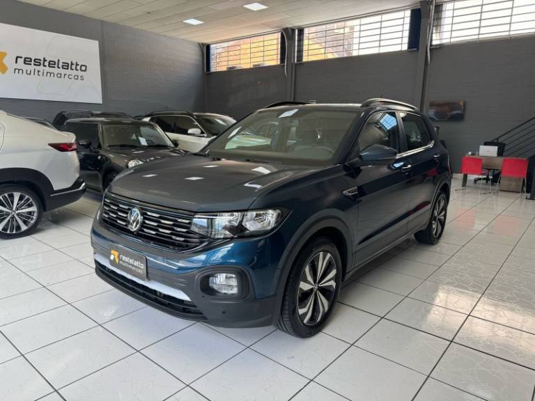 VOLKSWAGEN - T-CROSS - 2023/2024 - Azul - R$ 128.900,00